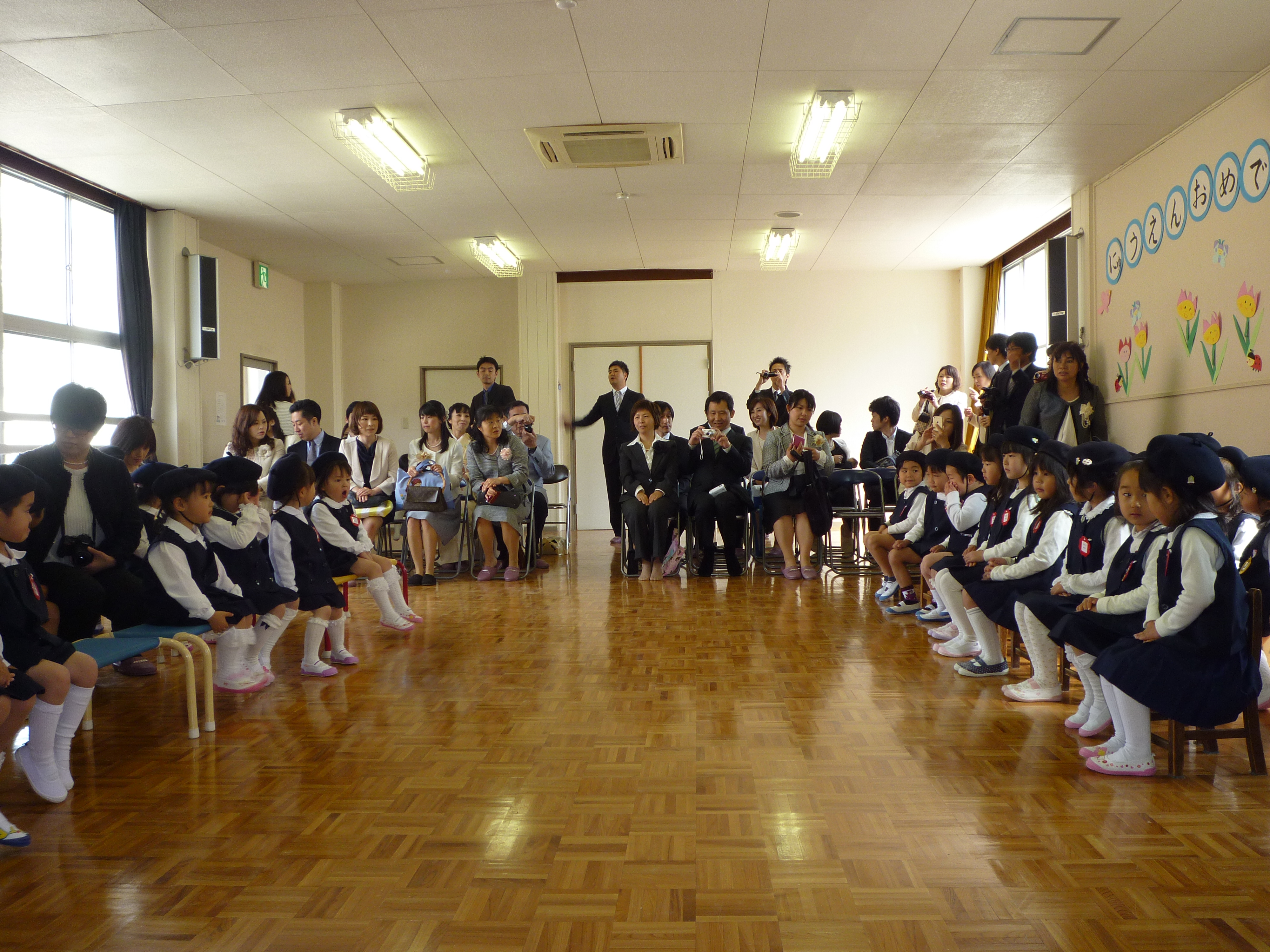 H 28 入園式 ロザリオ学園